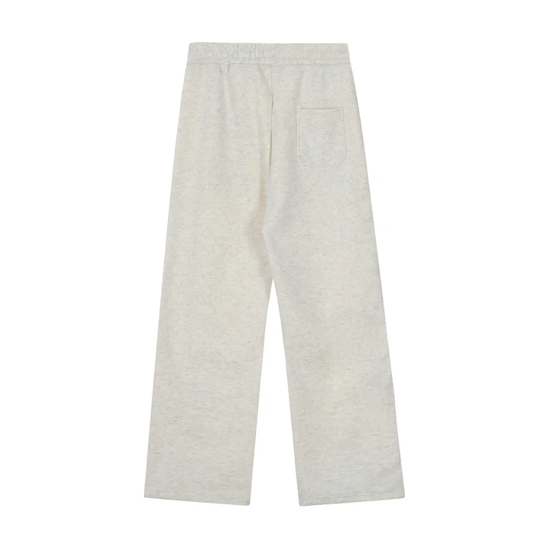P250 Top quality" Style number: T7001# [Ralph Lauren solid color pony embroidered logo thickened and velvet wide-leg trousers] ✅Ralph Lauren classic basic versatile unisex fall and winter wide-leg spliced velvet straight pants ✅Pure cotton high-gram thick velvet fabric The upper body is comfortable and warm ✅The version is restored to the original version The maximum size can be worn up to 170 pounds Loose, comfortable and stress-free ✅The upper body is simple and easy to wear A must-have for ootd. Good-looking clothes are never picky. A must-have in couples’ wardrobes. Size: S-XL. Color: floral gray black.